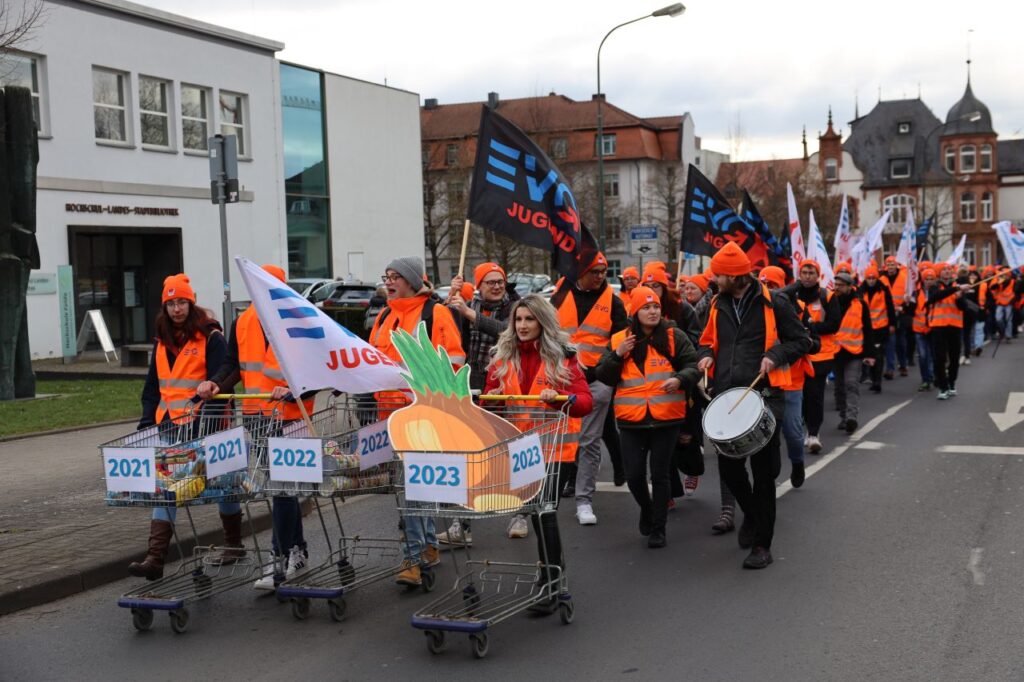 EVG Jugend Demo in Fulda 2023